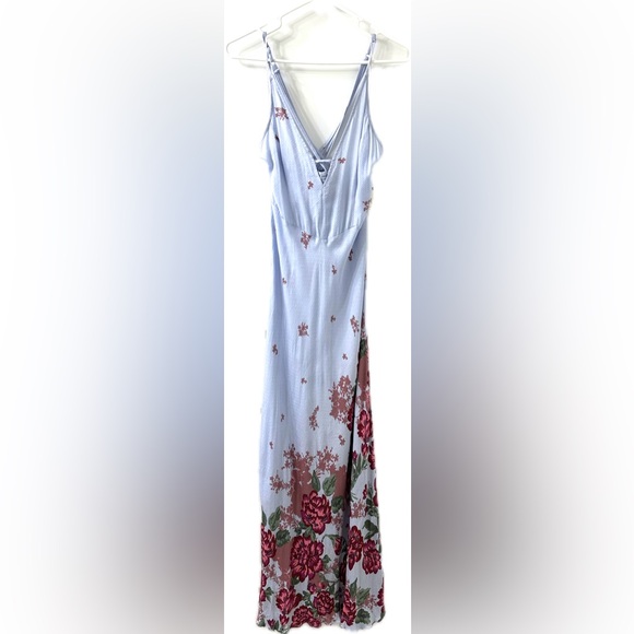 NWT Free People Hydrangea Combo Maxi Dress - Picture 11 of 12